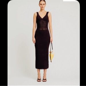 NWT - Madi Dress size M Brown